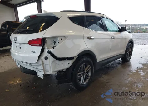 2017 Hyundai Santa Fe Sport 2.4L from USA, damaged, VIN 5NMZUDLB0HH021300